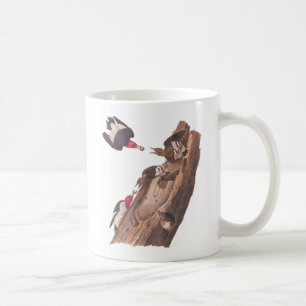 Audubons roter Heatspecht Kaffeetasse