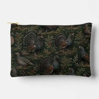 Auerhuhn Illustration Zubehörtasche