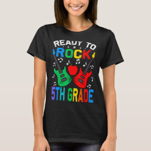 Auf 5. Runde wieder zur Gitarre der Schule bereit T-Shirt