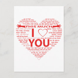 Auf alle Arten und Lieben Postkarte