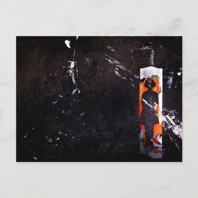 auf allen Konten, nicht belegt. Postkarte (Vorderseite)