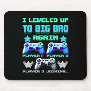 Auf Big Bro erneut hochgestuft – Lustiger Gamer-Br Mousepad