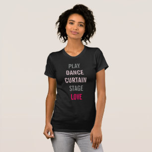 Auf Broadway Beruflich Arts personalisieren Sie da T-Shirt