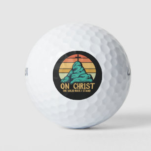 Auf Christus der solide Felsen stehe ich Golfball