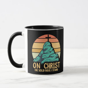 Auf Christus der solide Felsen stehe ich Tasse