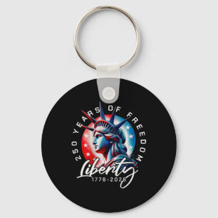 Auf Ck Statue Of Liberty 250 Jahre 1776-2026 250. Schlüsselanhänger