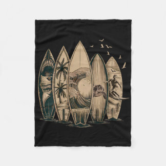 Auf Ck Surfen Tropische Surfboards Surfboarder Sur Fleecedecke