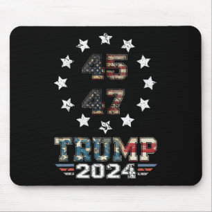 (auf Ck) Western Trump Cowboy, den du wieder verpa Mousepad