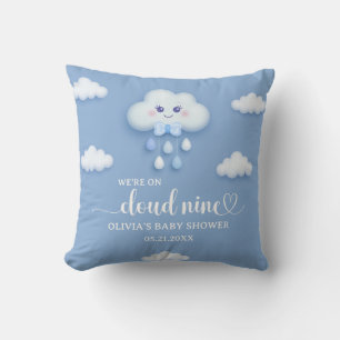 Auf Cloud 9 niedlich Blue Boy Baby Duschkopf Kisse Kissen