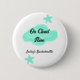 Auf Cloud neun pastellgrünen Wolken Stern Bachelor Button