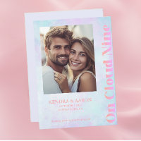 Auf Cloud Nine moderne Pastellhochzeit retten das