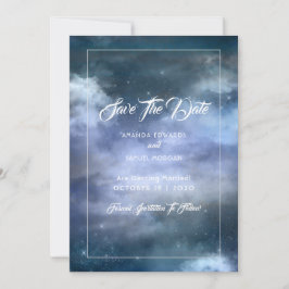 Auf Cloud Nine Wedding Save The Date