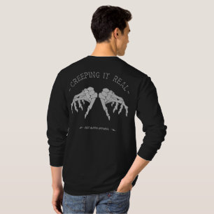 'Auf Creepin Behalten' On' Tattoo Style T - Shirt