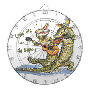 Auf da Bayou Dartscheibe