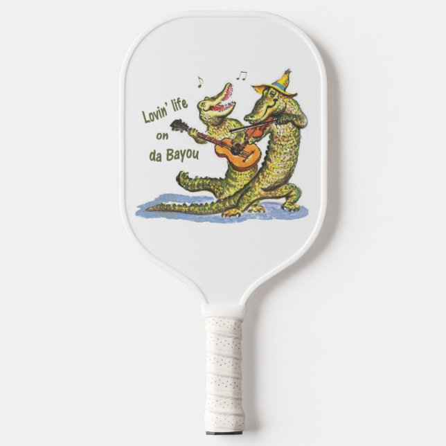 Auf da Bayou Pickleball Schläger (Vorderseite)