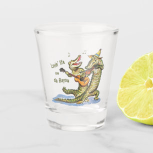Auf da Bayou Schnapsglas