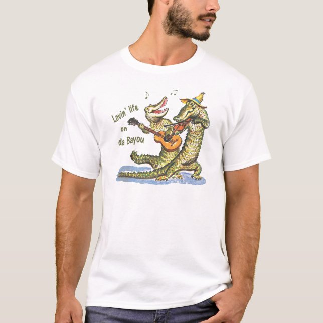 Auf da Bayou T-Shirt (Vorderseite)