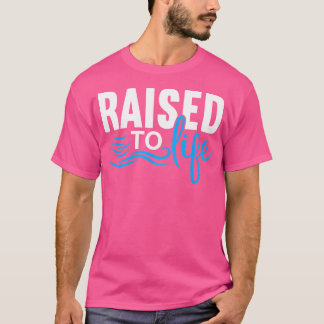 Auf das Leben Taufe Jesus Gott Christlich T-Shirt