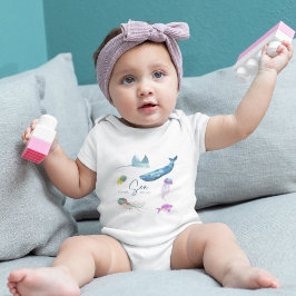 Auf das Meer gehen wir zum Baby Bodysuit Baby Strampler