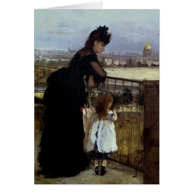 Auf dem Balkon durch Berthe Morisot (Vorne)