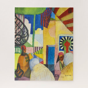 Auf dem Basar Auguste Macke