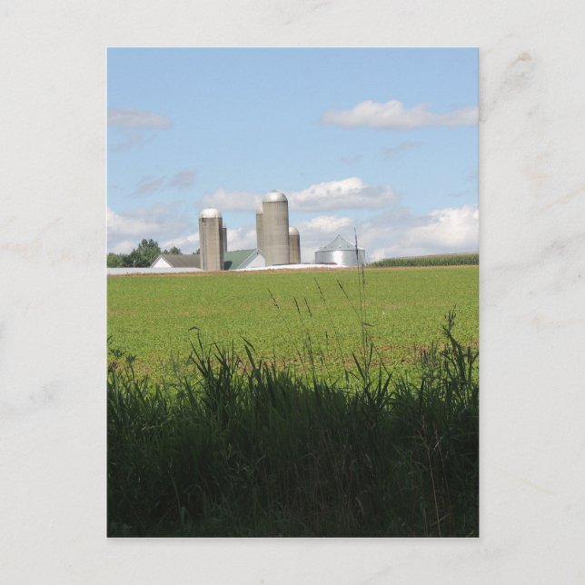 Auf dem Bauernhof Postkarte (Vorderseite)