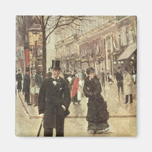 Auf dem Boulevard Magnet