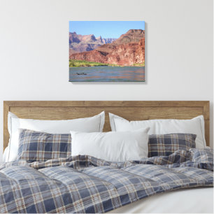 Auf dem Colorado an der Grand- Canyonphotographie Leinwanddruck