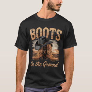 Auf dem Cowgirl Line Dance Women T-Shirt