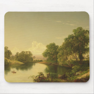 Auf dem Esopus Nebenfluss Ulster County, NY Mousepad