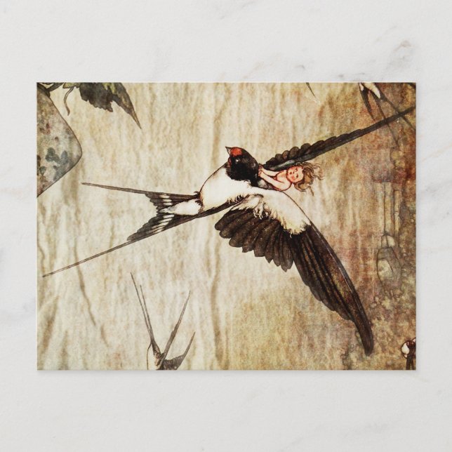 Auf dem Flügel Postkarte (Vorderseite)