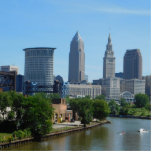 Auf dem Fluss Cleveland OH Fotoskulptur<br><div class="desc">Sehen Sie die Heimatstadt? 3 D Fotoskulptur von Cleveland, Ohio skyline (Flussansicht) . Entdecken Sie auch die Skulpturen des Leuchtturms von Clevealand, wo Sie die Aussicht auf Cleveland genießen können, die überall Set machen können!</div>