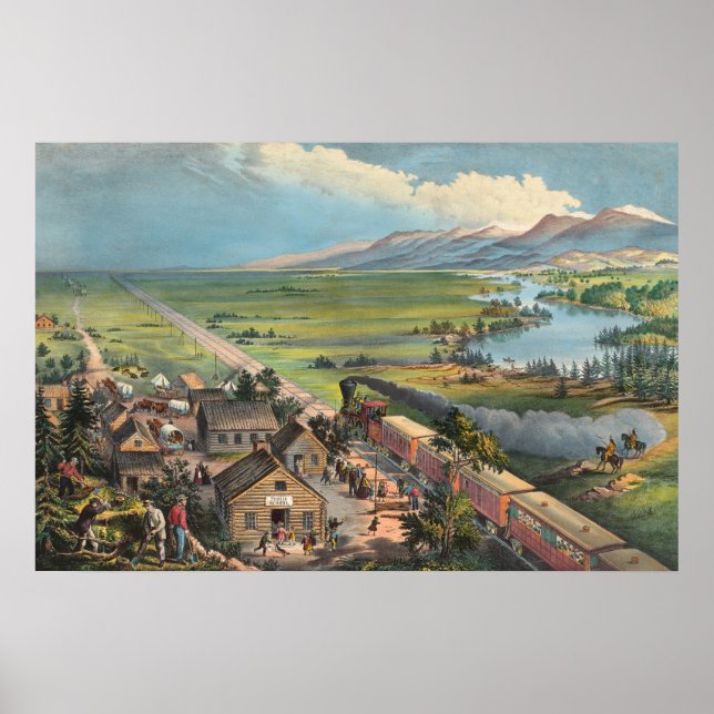 Auf dem gesamten Kontinent - FFB Palmer Fine Art P Poster (Vorne)