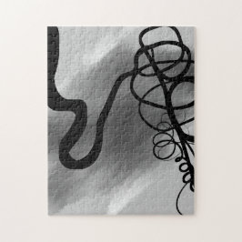 Auf dem Grid: Abstrakt Schwarz und Grau