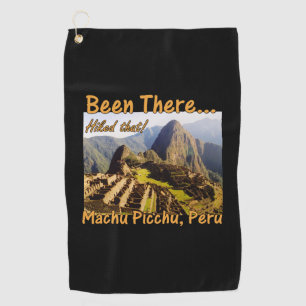 Auf dem Inka-Trail - Machu Picchu Golfhandtuch