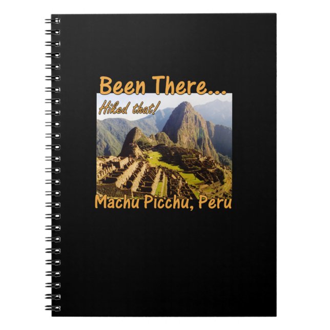 Auf dem Inka-Trail - Machu Picchu Notizblock (Vorderseite)