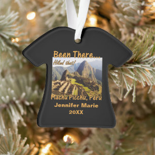 Auf dem Inka-Trail - Machu Picchu Ornament