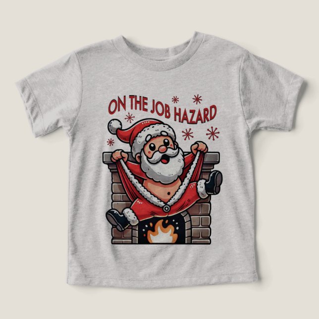Auf dem Job Hazard Santa on Fire (Design Vorderseite)