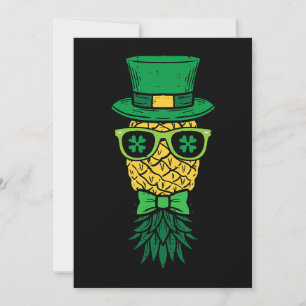 Auf dem Kopf Ananas Leprechaun St Patricks Day Einladung
