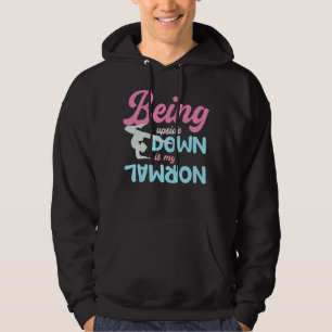 Auf dem Kopf zu stehen ist mein Normal Gymnastik S Hoodie