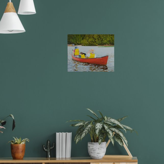 Auf dem Lago Print Poster (Wohnzimmer 1)