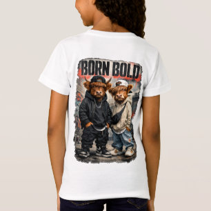 Auf dem Land großgewordene, städtisch-coole -  T-Shirt