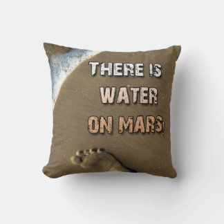 Auf dem Mars Kissen ist Wasser!