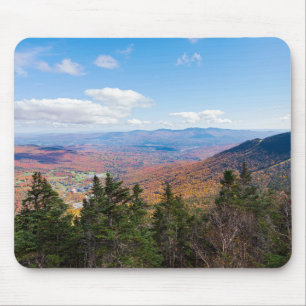 auf dem Mount Mansfield mit Blick auf die Bucht Mousepad