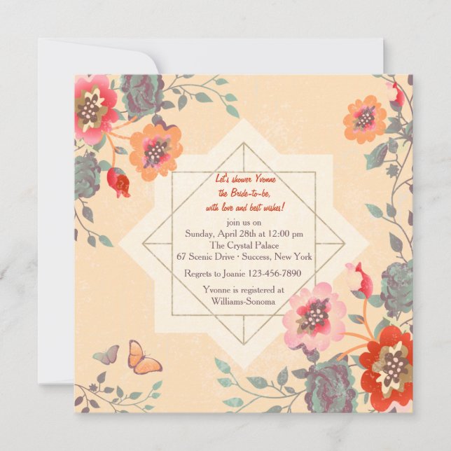 Auf dem Platz Einladung (Vorderseite)