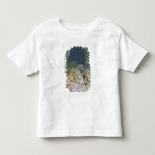 Auf dem Rasen Illustration für "Partys Galantes" Kleinkind T-shirt