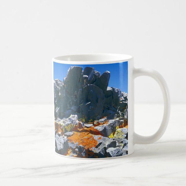 Auf dem Ridge Natur Kunst Schönheit Kaffeetasse (Rechts)