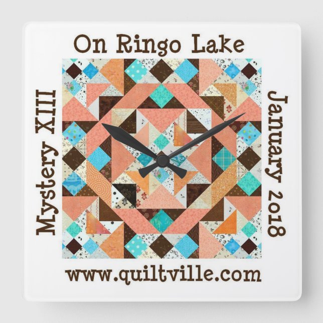 Auf dem Ringo Lake Uhren (Vorderseite)