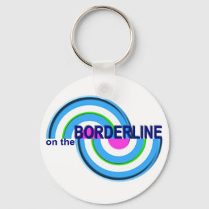 Auf dem Schlüsselanhänger Borderline