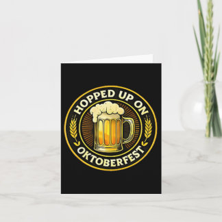 Auf dem sonnigen deutschen Festival Beer Lover Karte